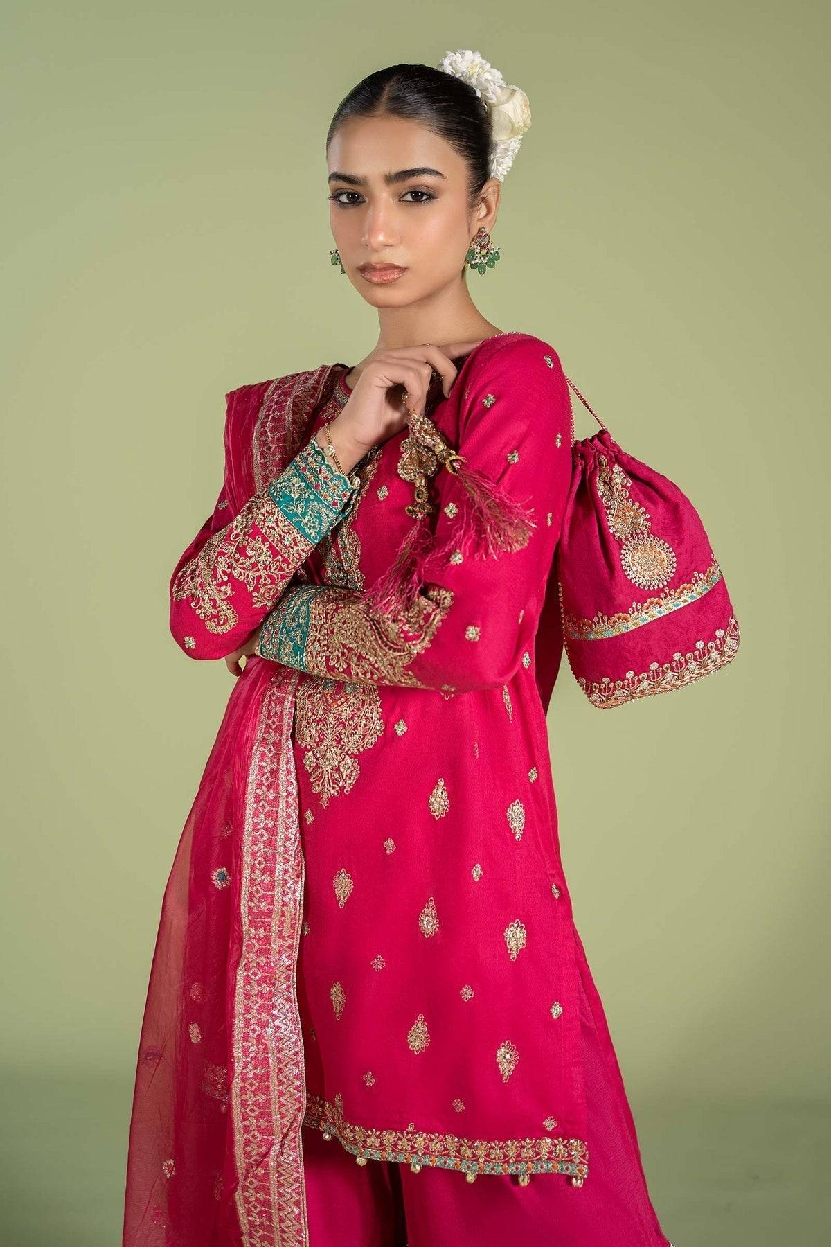 Maria B | Casual Pret 2024 | DW-EF24-23 - Pakistani Designer Dress - by Maria B | Type: Casuals - 100% Original at Saira Sultan