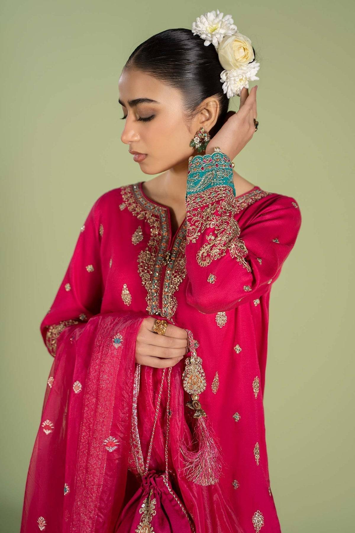 Maria B | Casual Pret 2024 | DW-EF24-23 - Pakistani Designer Dress - by Maria B | Type: Casuals - 100% Original at Saira Sultan