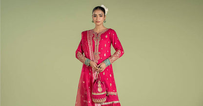 Maria B | Casual Pret 2024 | DW-EF24-23 - Pakistani Designer Dress - by Maria B | Type: Casuals - 100% Original at Saira Sultan