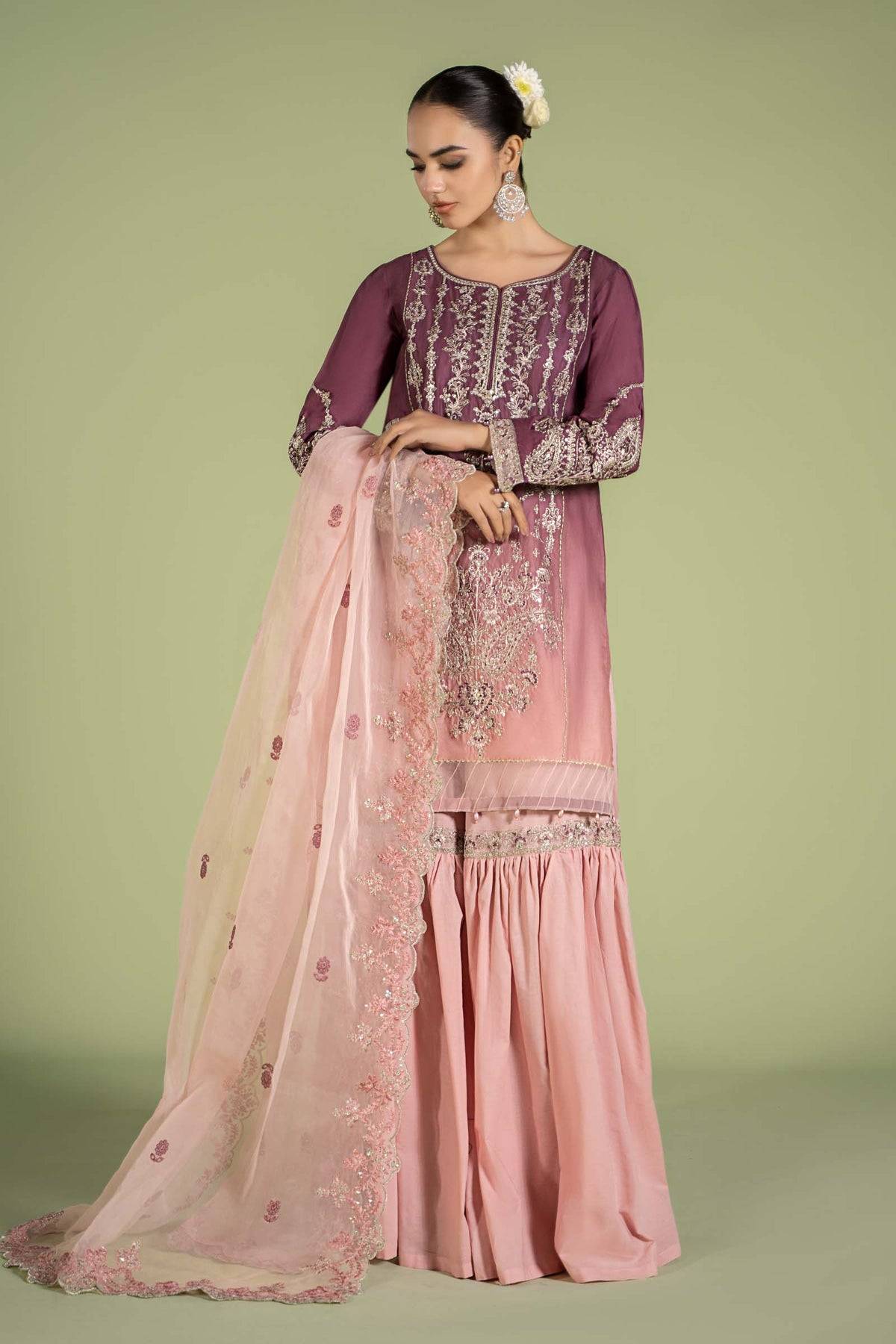 Maria B | Casual Pret 2024 | DW-EF24-46 - Pakistani Designer Dress - by Maria B | Type: Casuals - 100% Original at Saira Sultan
