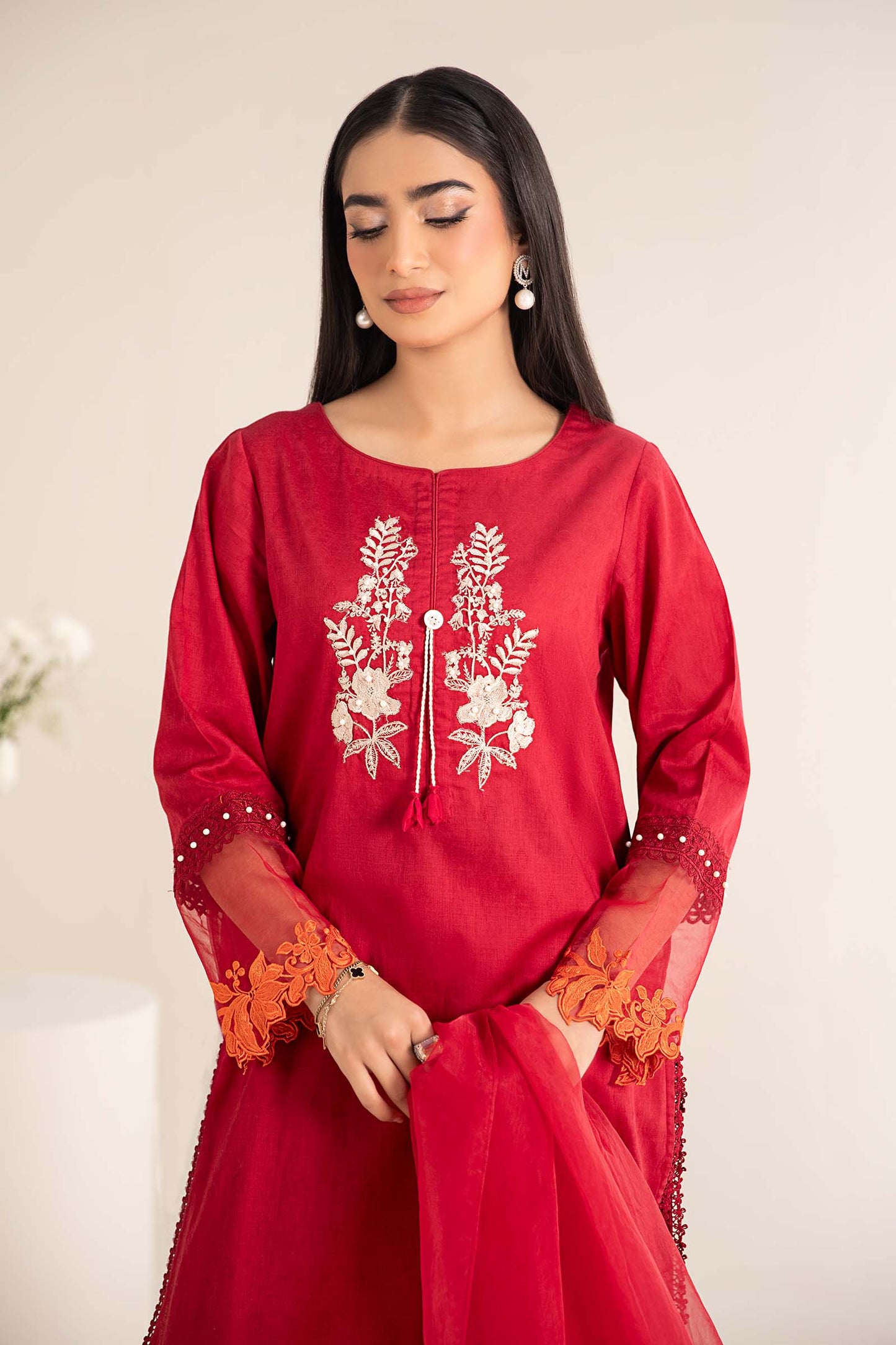 Maira B | Ready to Wear | DW-EF25-15 S Red