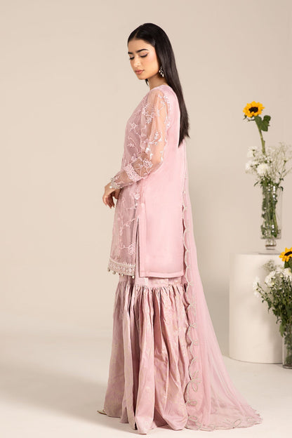 Maria B | Casual Pret 25 | DW-EF25-17 S Lilac Organza