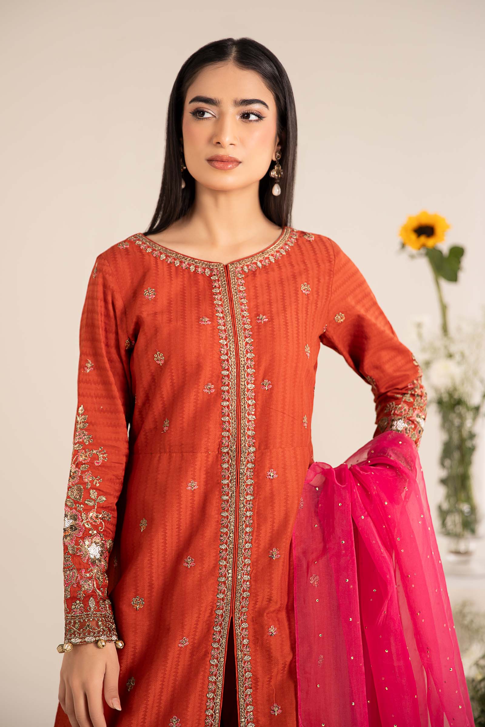 Maira B | Ready to Wear | DW-EF25-21 S Orange