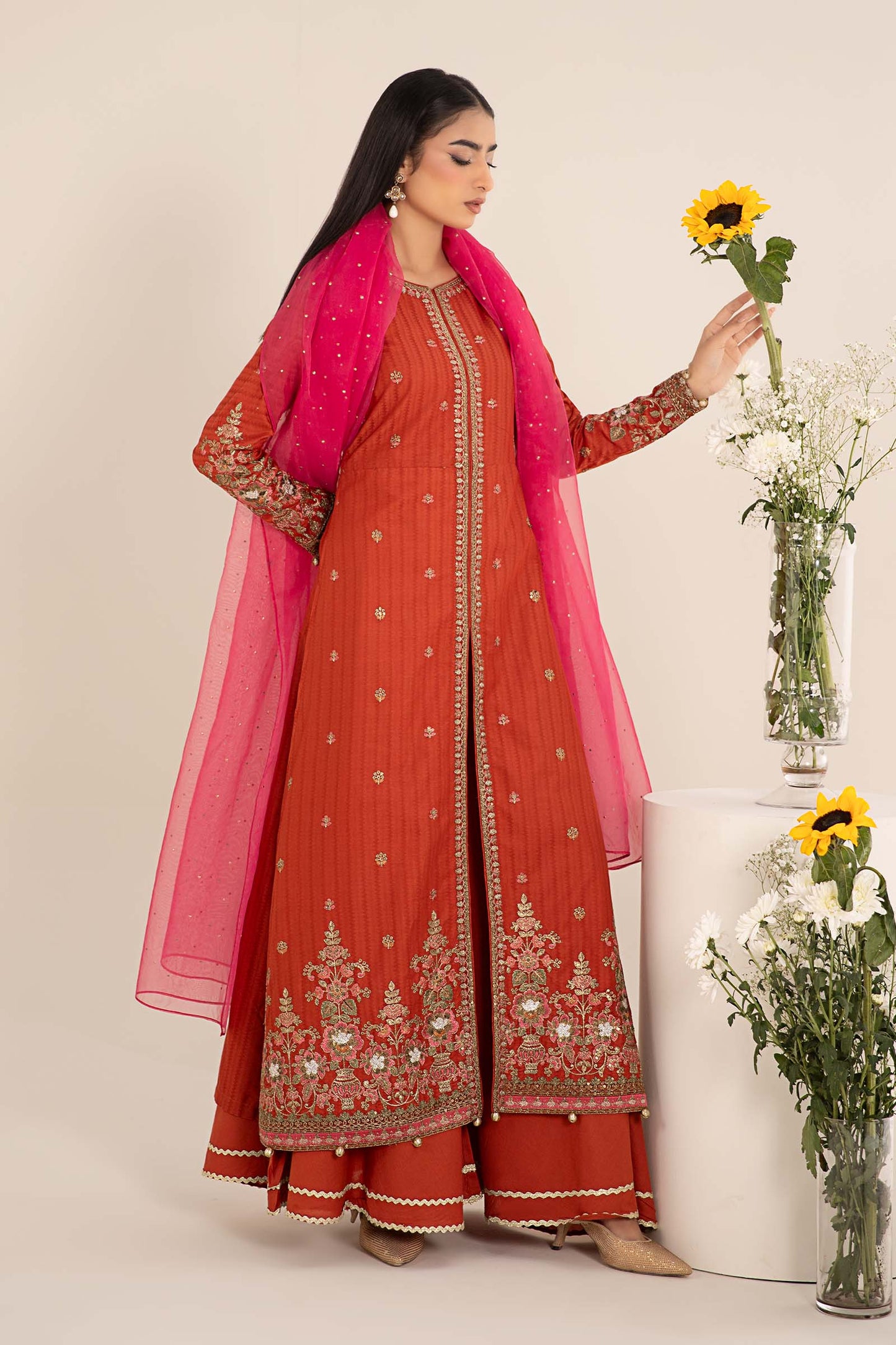Maira B | Ready to Wear | DW-EF25-21 M Orange