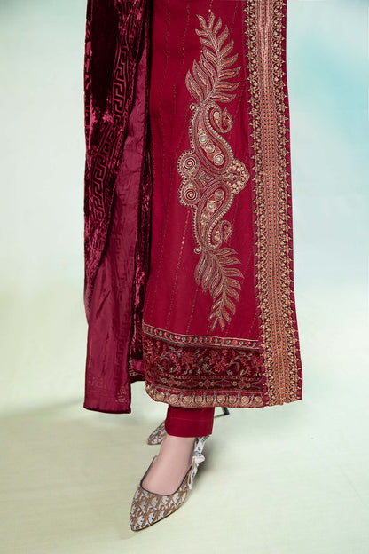 Maira B | Ready to Wear | DW-W24-146 M Maroon