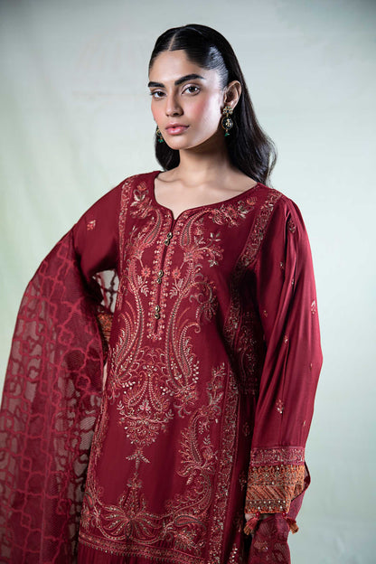 Maira B | Ready to Wear | DW-W24-22 S Maroon