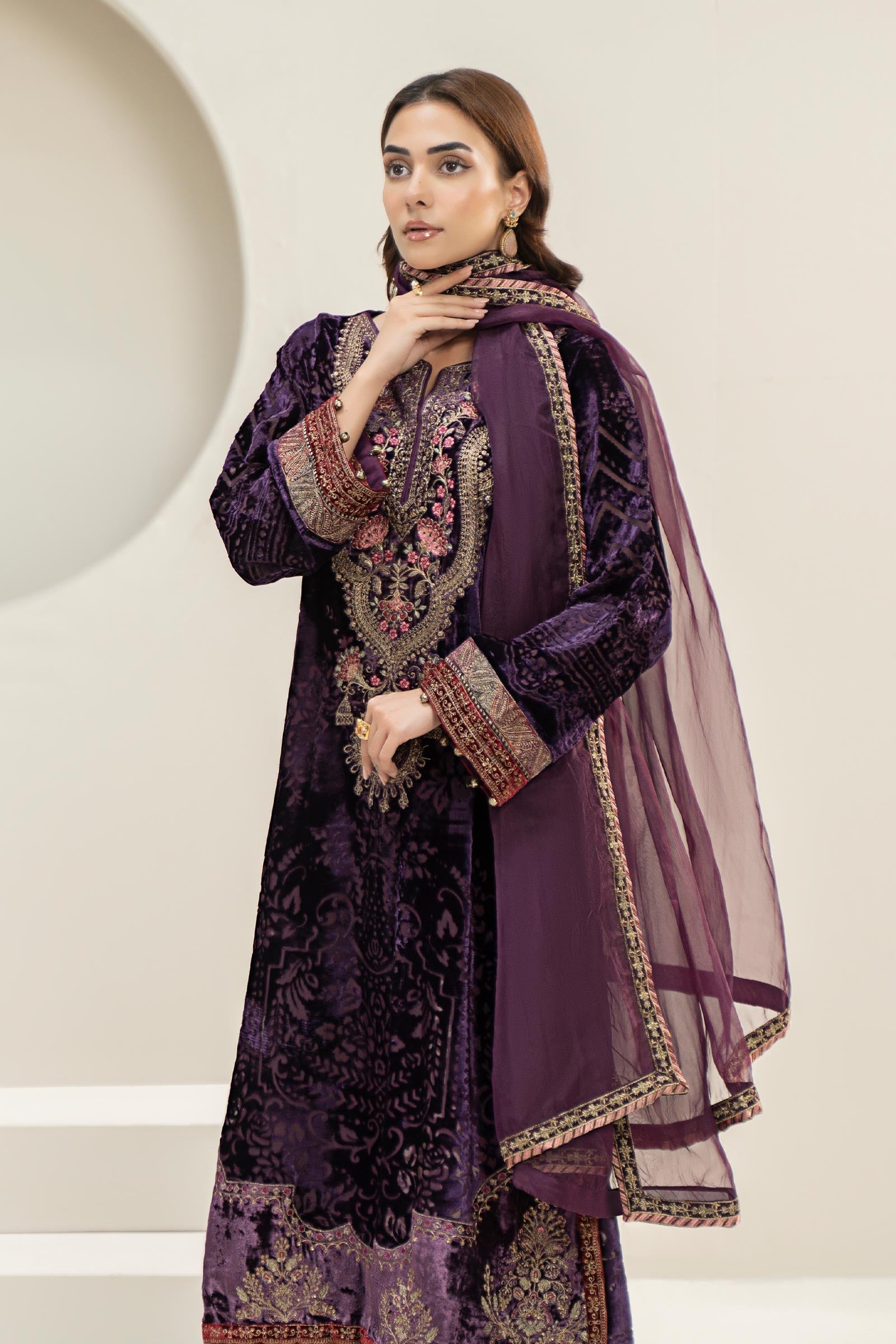 Maira B | Ready to Wear | DW-W24-174 L Purple