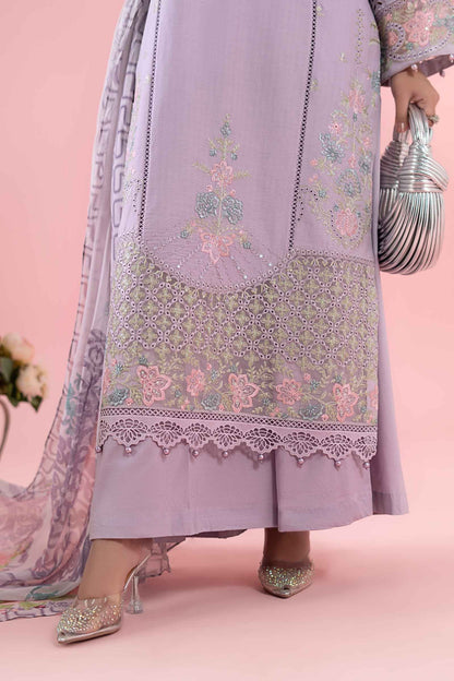 Maria B | Luxury Pret 25 | DW-EA25-05 M Lilac Dobby