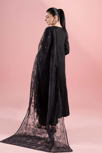 Maria B | Luxury Pret 25 | DW-EA25-08 S Black Lawn