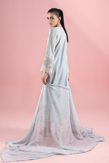 Maria B | Luxury Pret 25 | DW-EA25-25 S Gray Dobby