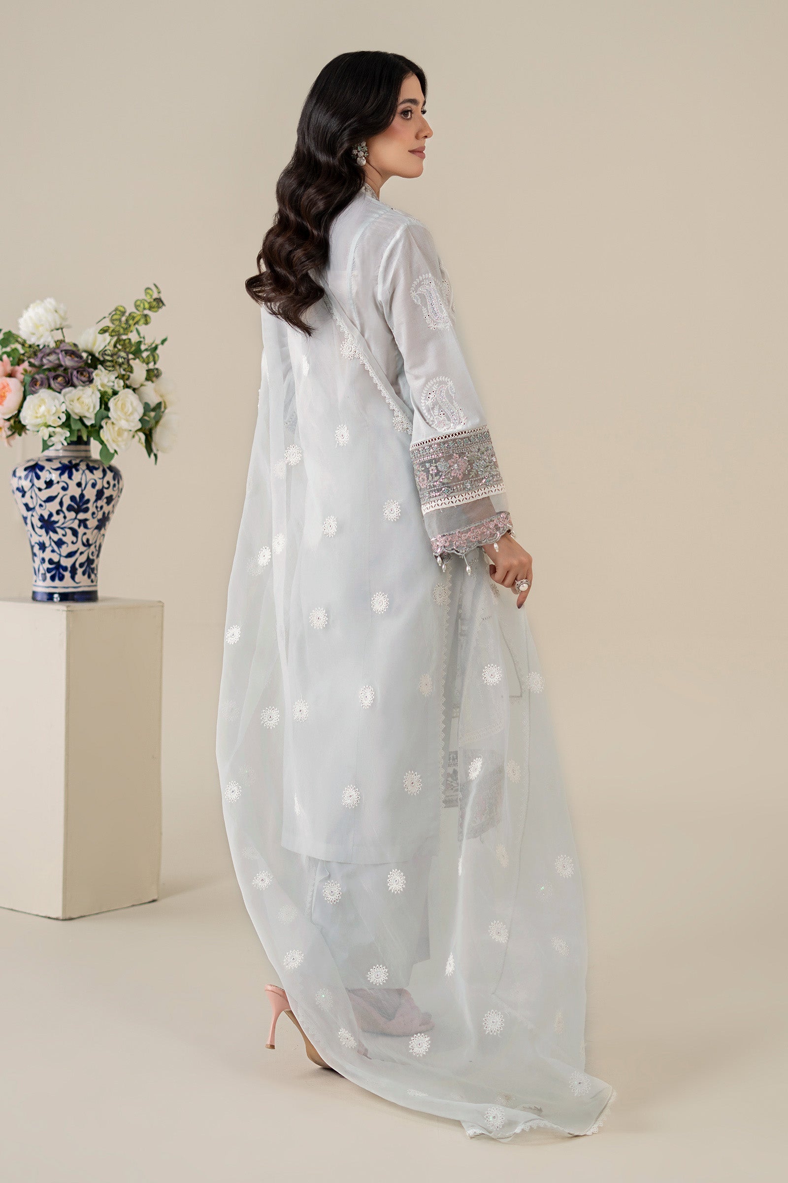 Maria B | Luxury Pret 25 | DW-EA25-86 S Gray Lawn