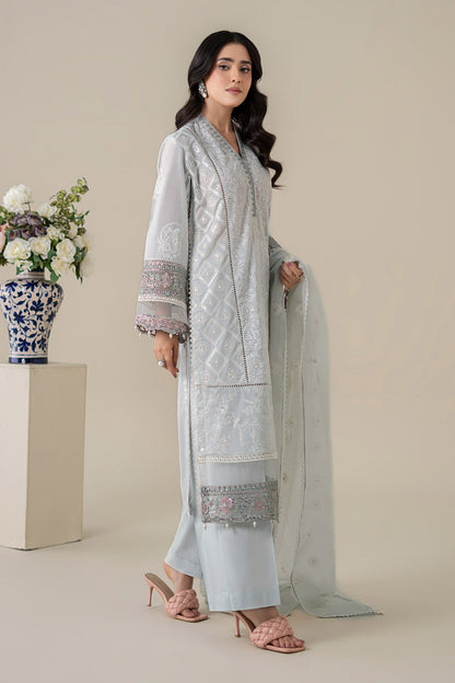 Maria B | Luxury Pret 25 | DW-EA25-86 M Gray Lawn