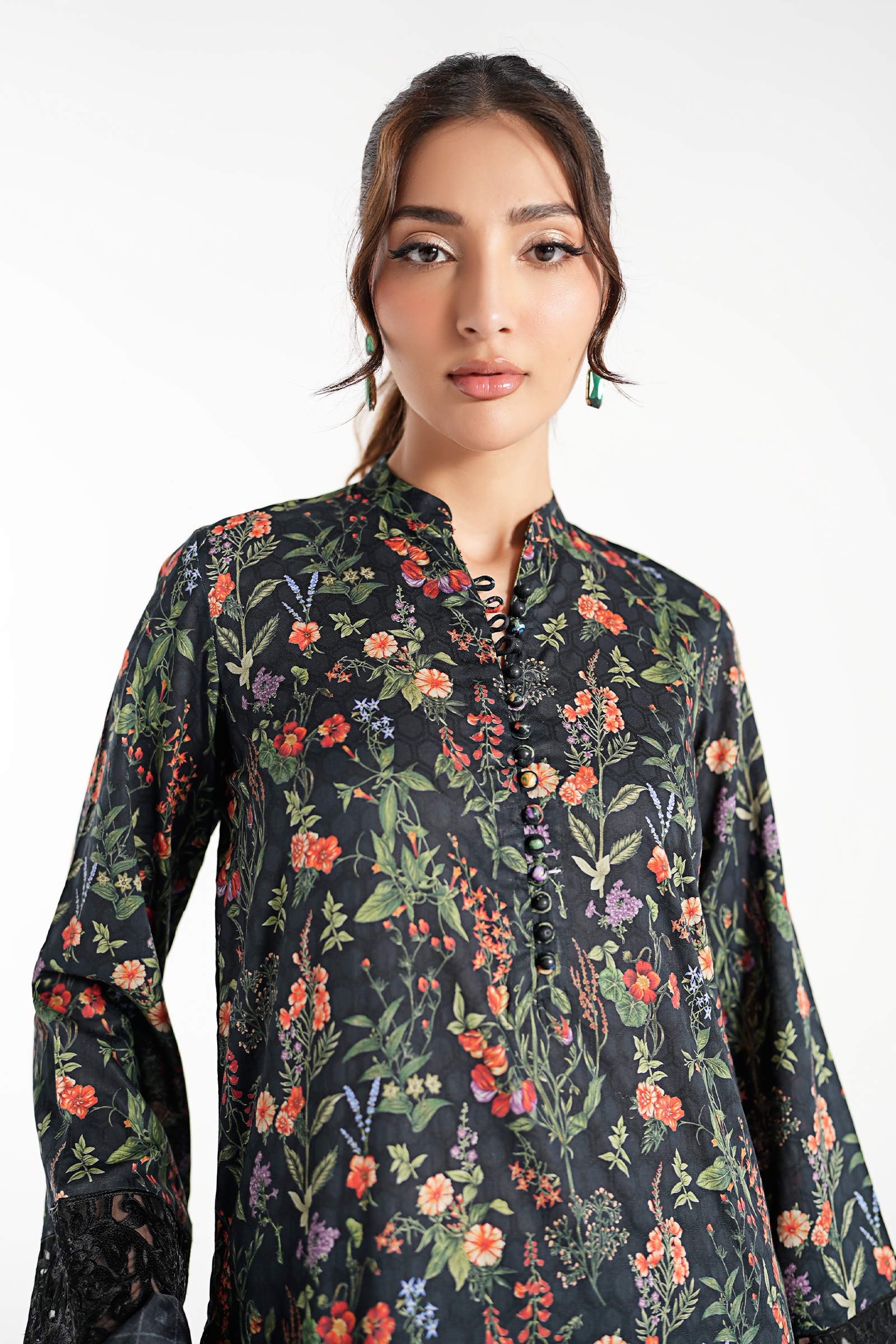 Maria B | Pre Fall Dresses | 3 Piece Embroidered Suit NN - Pakistani Designer Dress - by Maria B - Type : Ladies Clothes - 100% Original at Saira Sultan
