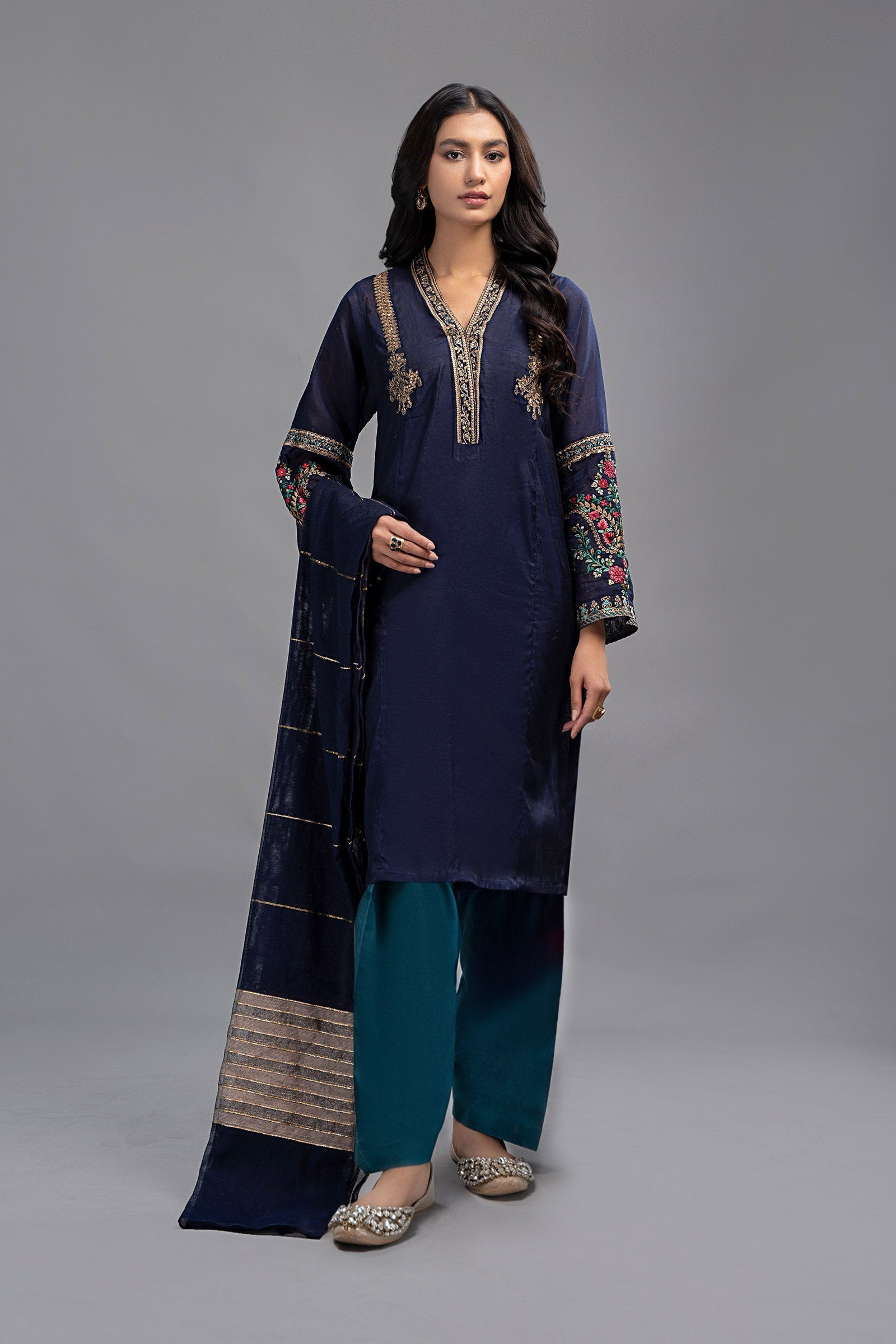 Maira B | Ready to Wear | DW-EF23-89 XS Blue