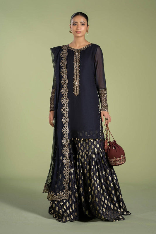 Maria B | Casual Pret 2024 | DW-EF24-104 - Pakistani Designer Dress - by Maria B | Type: Casuals - 100% Original at Saira Sultan