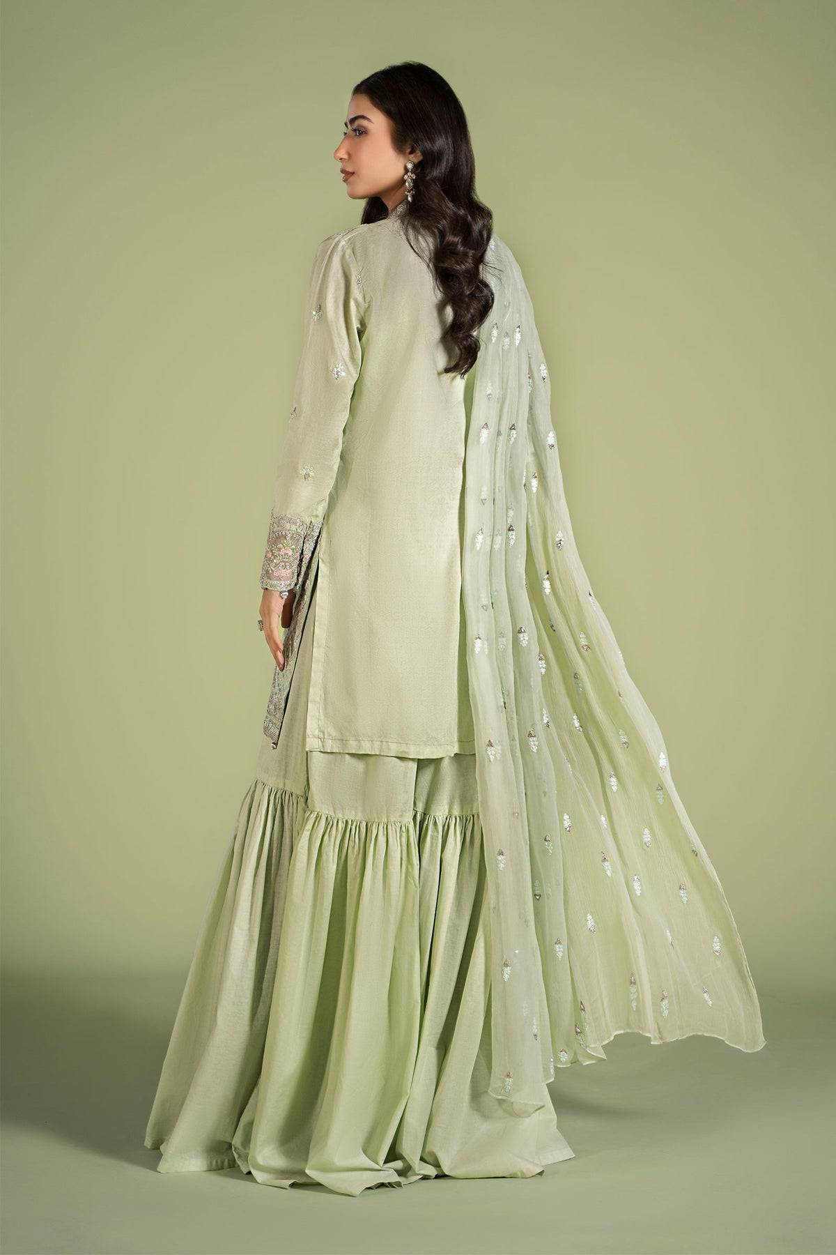 Maria B | Casual Pret 2024 | DW-EF24-11 - Pakistani Designer Dress - by Maria B | Type: Casuals - 100% Original at Saira Sultan