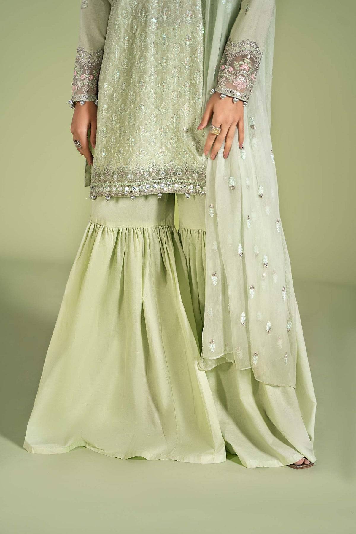 Maria B | Casual Pret 2024 | DW-EF24-11 - Pakistani Designer Dress - by Maria B | Type: Casuals - 100% Original at Saira Sultan