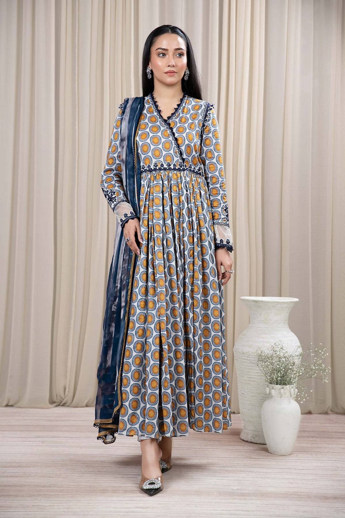 Maria B | Casual Pret 2024 | DW-EF24-51 - Pakistani Designer Dress - by Maria B | Type: Casuals - 100% Original at Saira Sultan