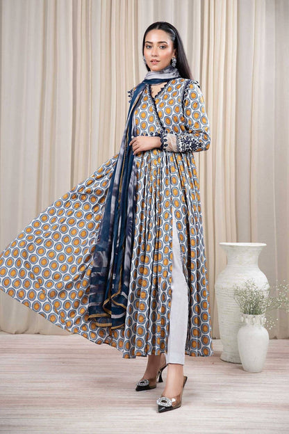 Maria B | Casual Pret 2024 | DW-EF24-51 - Pakistani Designer Dress - by Maria B | Type: Casuals - 100% Original at Saira Sultan