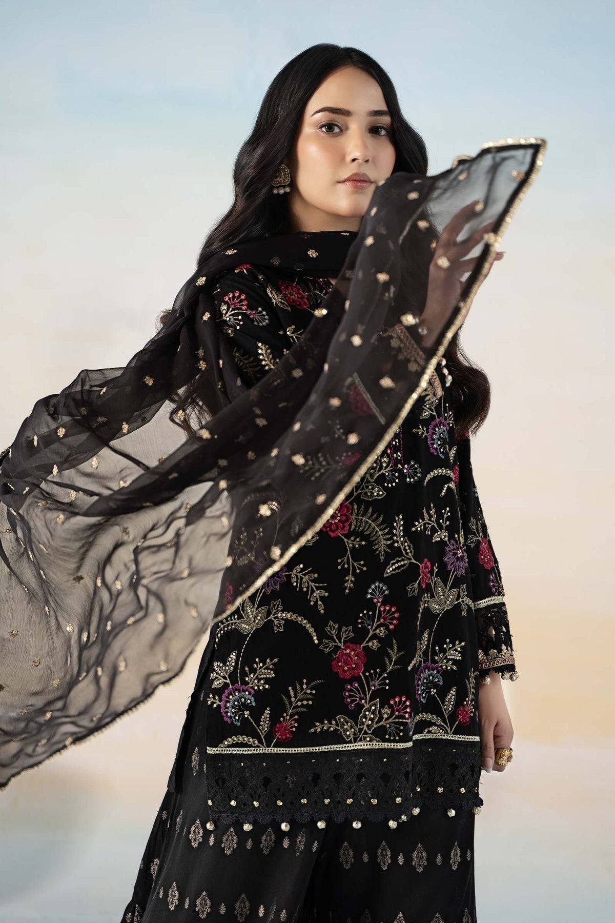 Maria B | Casual Pret 2024 | DW-EF24-03 - Pakistani Designer Dress - by Maria B | Type: Casuals - 100% Original at Saira Sultan