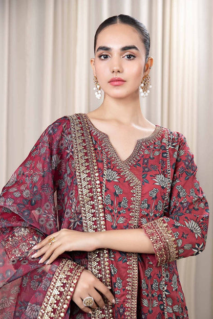 Maria B | Casual Pret 2024 | DW-EF24-42 - Pakistani Designer Dress - by Maria B | Type: Casuals - 100% Original at Saira Sultan