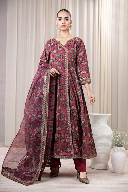 Maria B | Casual Pret 2024 | DW-EF24-42 - Pakistani Designer Dress - by Maria B | Type: Casuals - 100% Original at Saira Sultan