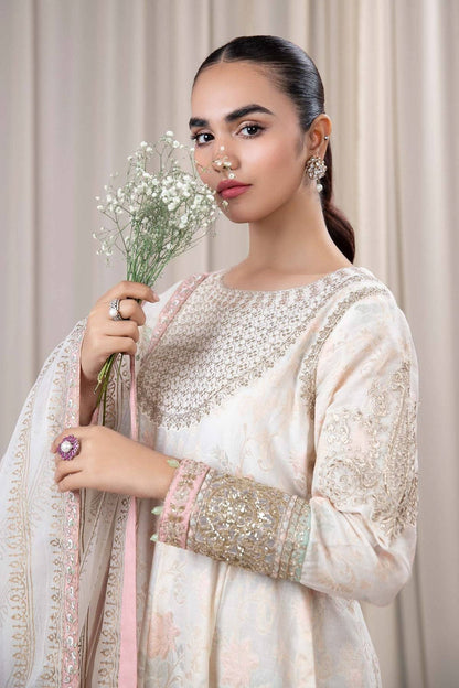 Maria B | Casual Pret 2024 | DW-EF24-56A - Pakistani Designer Dress - by Maria B | Type: Casuals - 100% Original at Saira Sultan