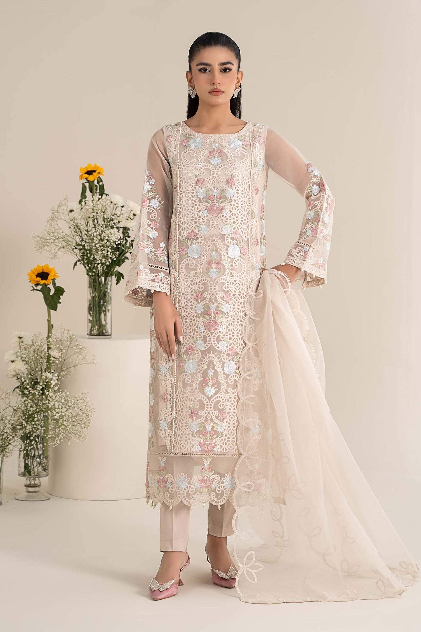 Maira B | Ready to Wear | DW-EF25-02 XS White