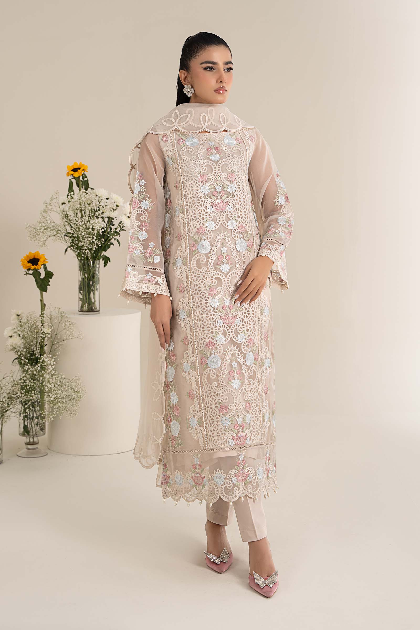 Maira B | Ready to Wear | DW-EF25-02 XL White