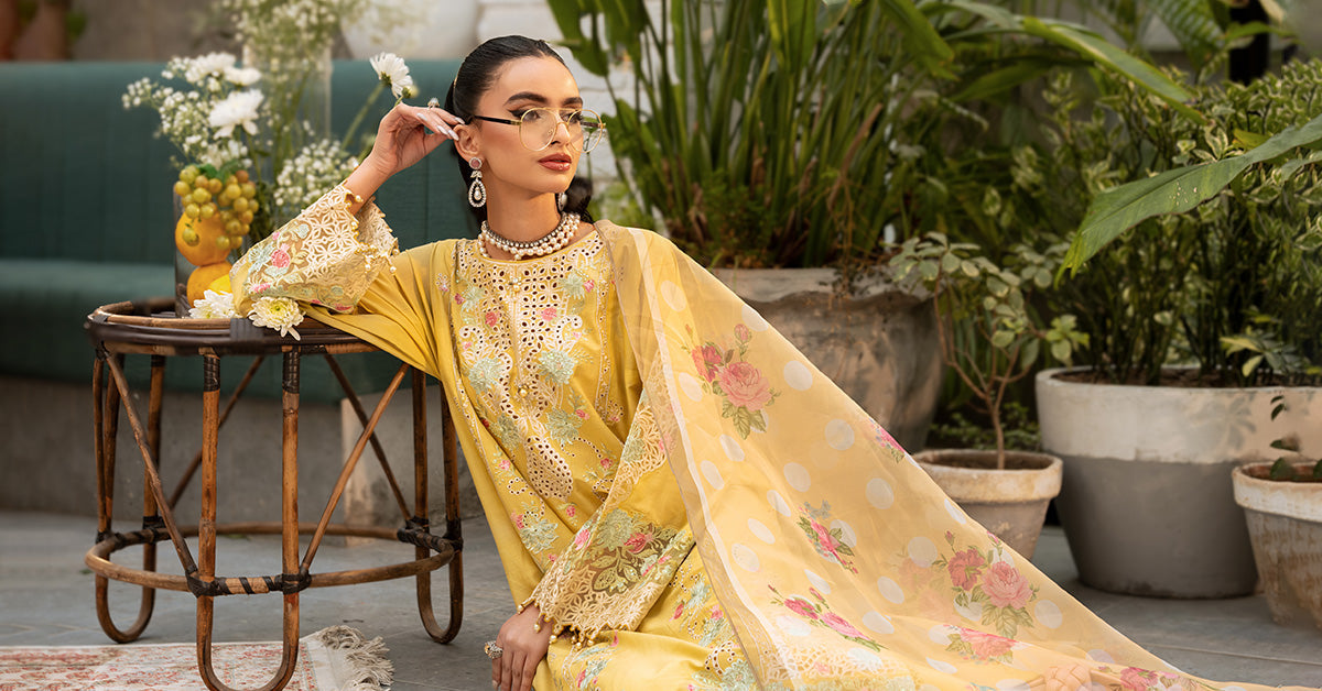 Maira B | Ready to Wear | DW-EF25-05/A XL Yellow