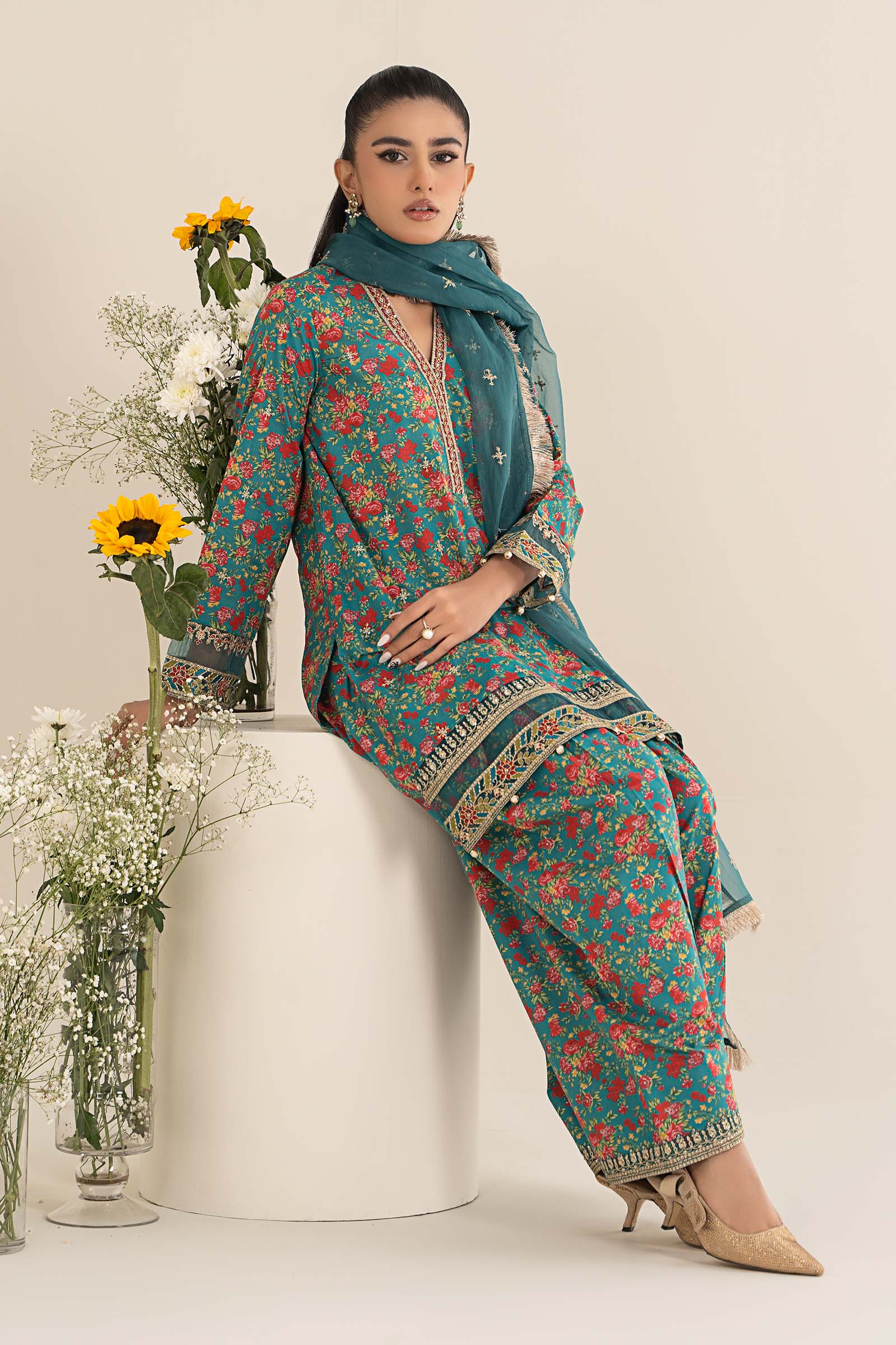 Maira B | Ready to Wear | DW-EF25-09 XL Green