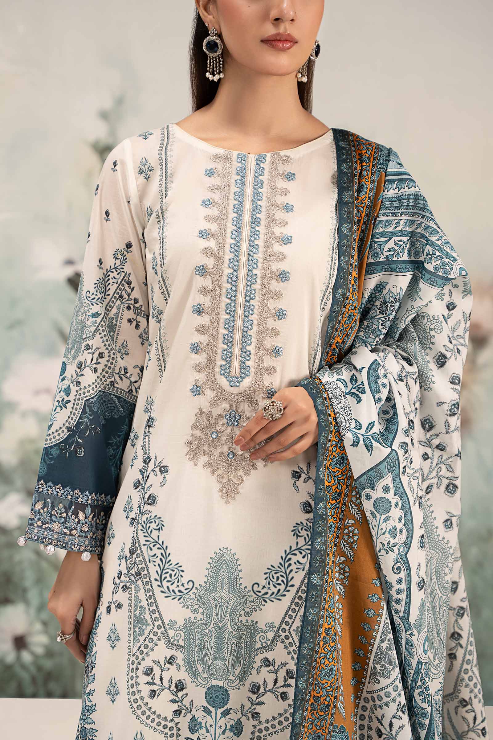 Maira B | Ready to Wear | DW-EF25-14 XL White