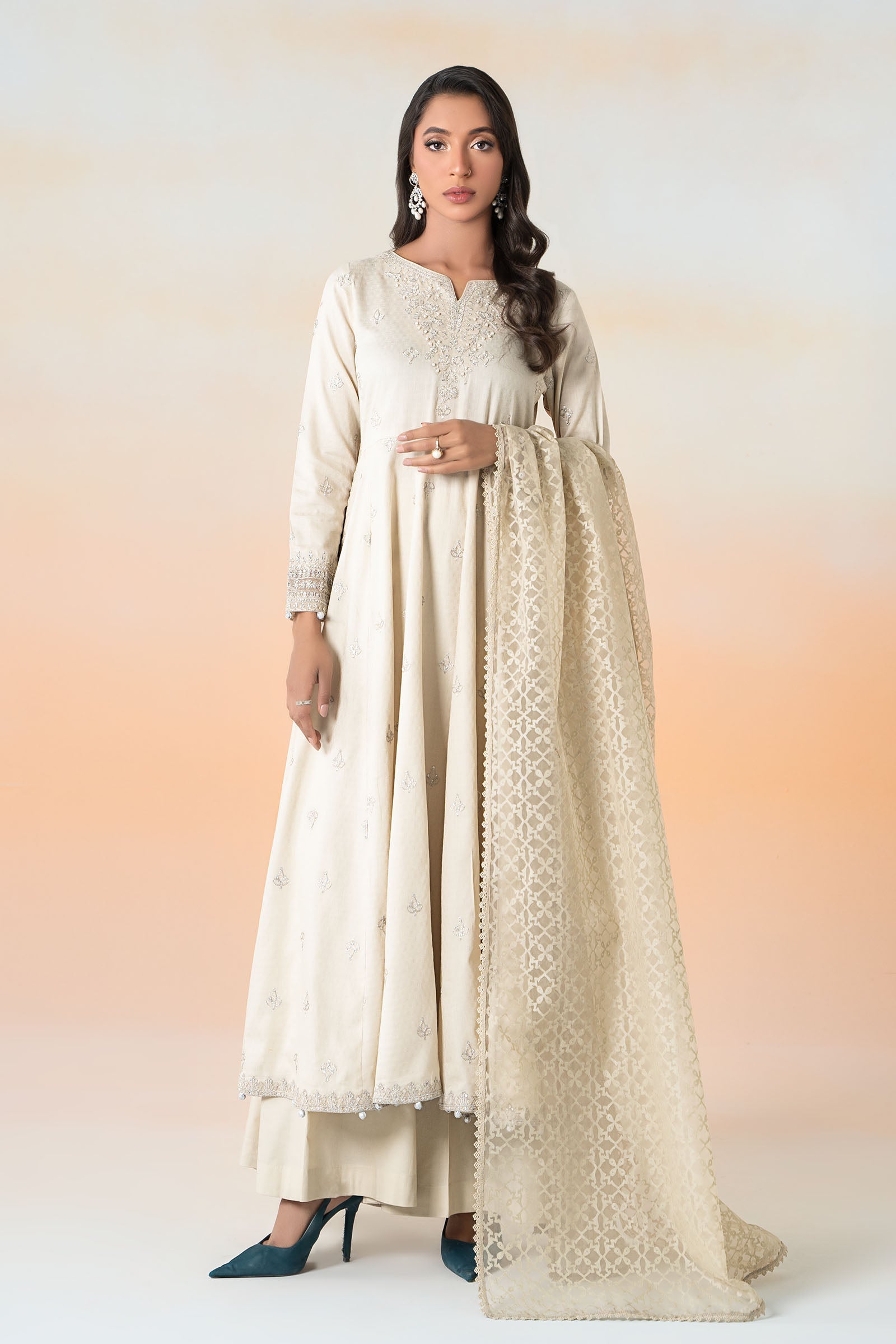 Maira B | Ready to Wear | DW-EF25-30 XS Beige
