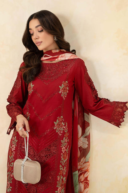 Maria B | Formal Wears | DW-EF25-53 L Red Lawn
