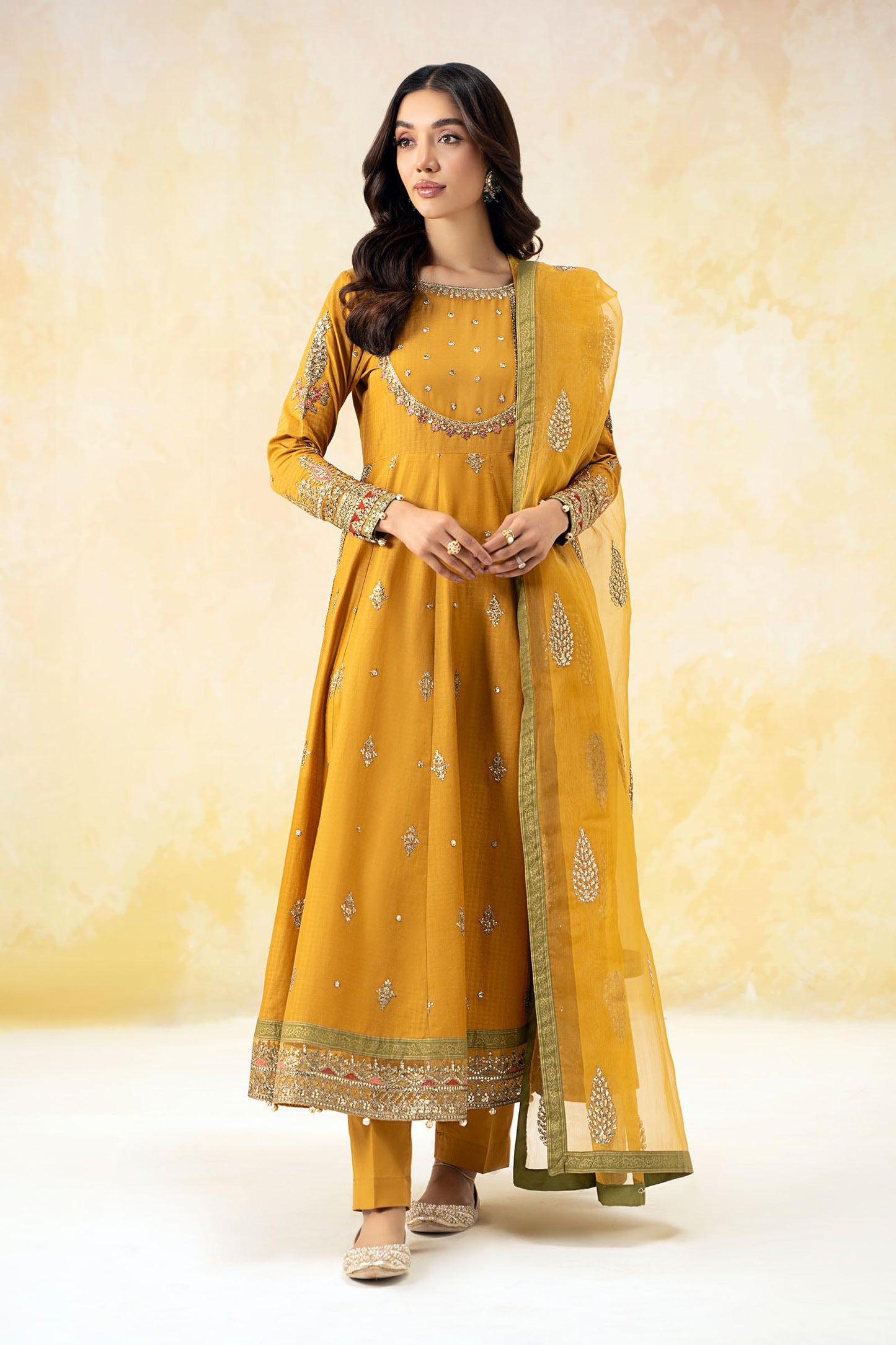 Maira B | Ready to Wear | DW-EF25-68 XS Yellow