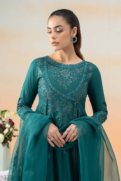 Maria B | Formal Wears | DW-EF25-83 L Teal Lawn