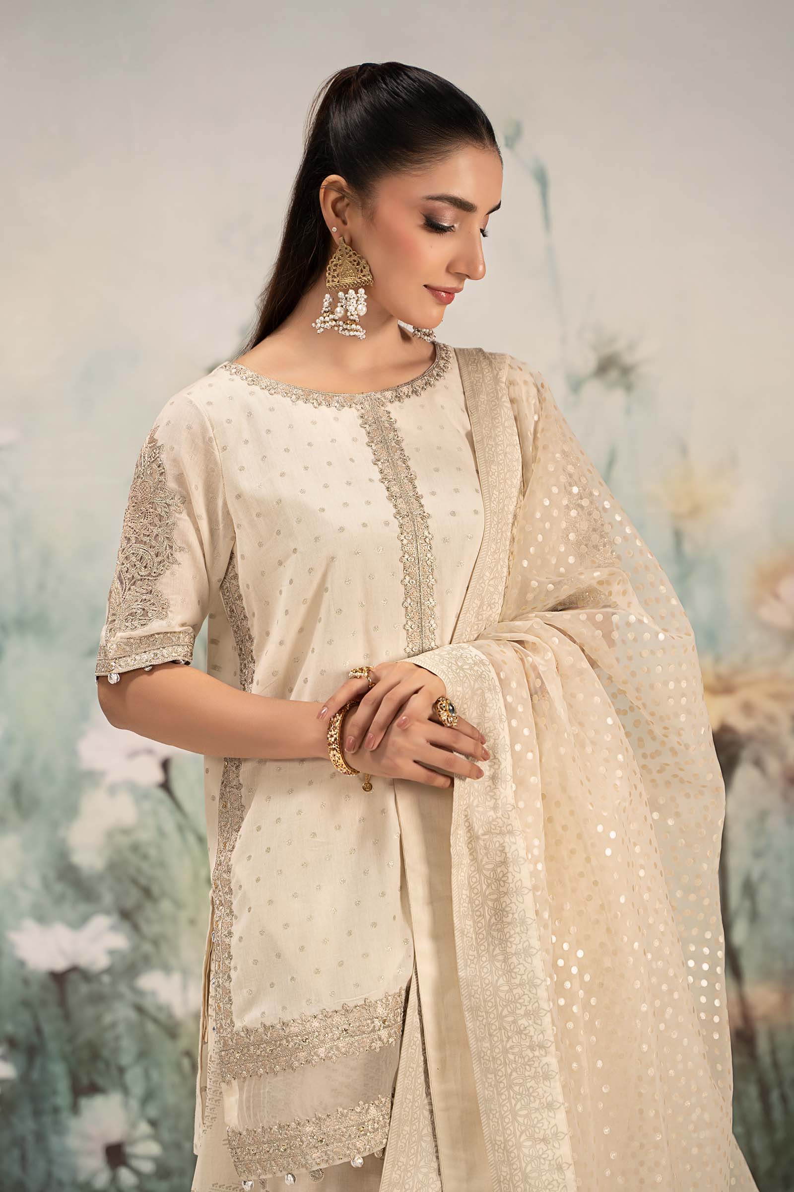Maira B | Ready to Wear | DW-EF25-98 S White