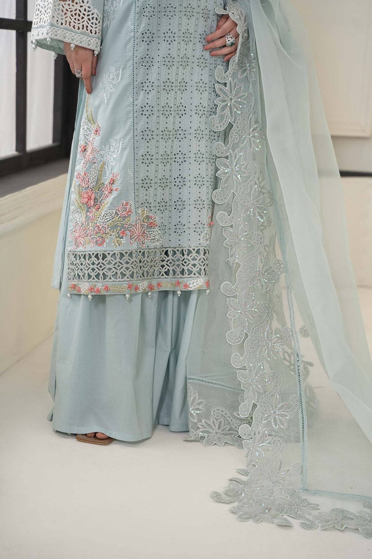 Maria B | Casual Pret 2024 | DW-EF24-05 - Pakistani Designer Dress - by Maria B | Type: Casuals - 100% Original at Saira Sultan