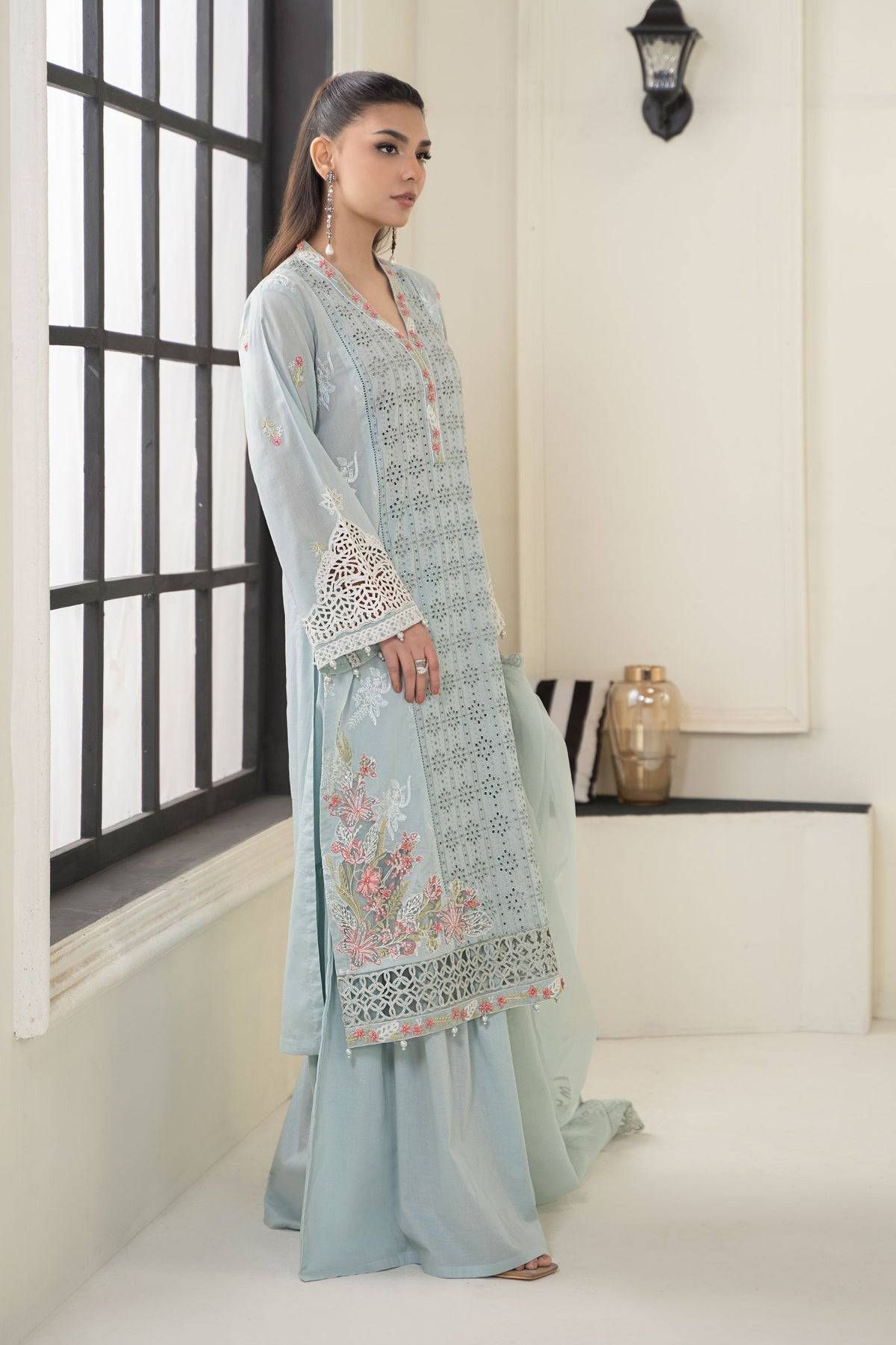 Maria B | Casual Pret 2024 | DW-EF24-05 - Pakistani Designer Dress - by Maria B | Type: Casuals - 100% Original at Saira Sultan