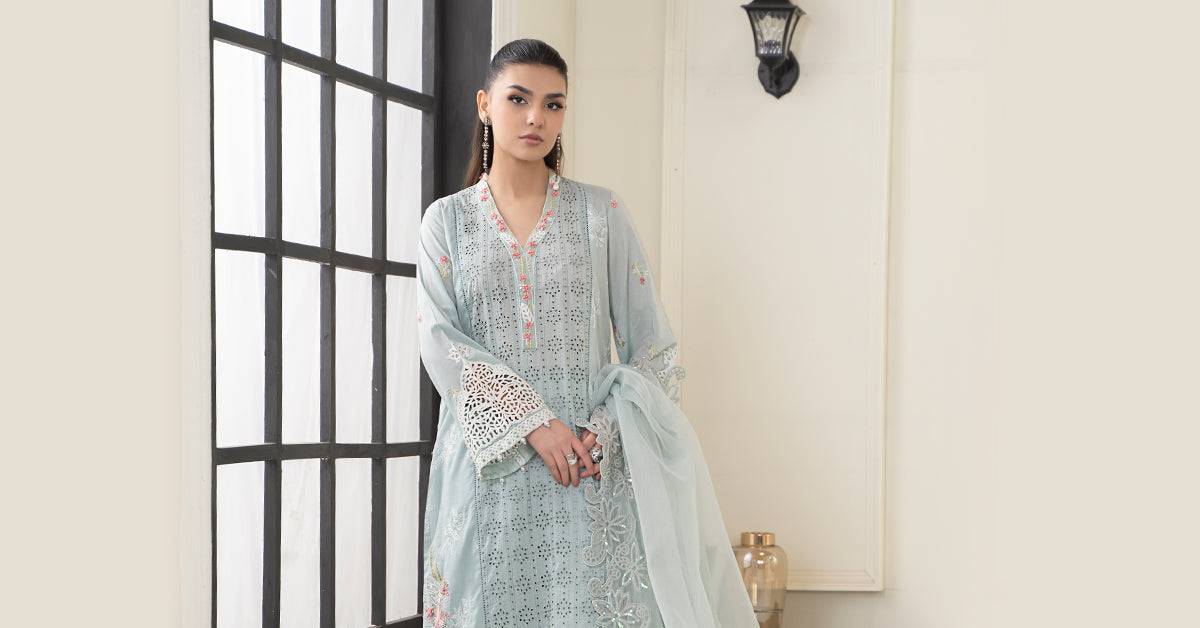 Maria B | Casual Pret 2024 | DW-EF24-05 - Pakistani Designer Dress - by Maria B | Type: Casuals - 100% Original at Saira Sultan