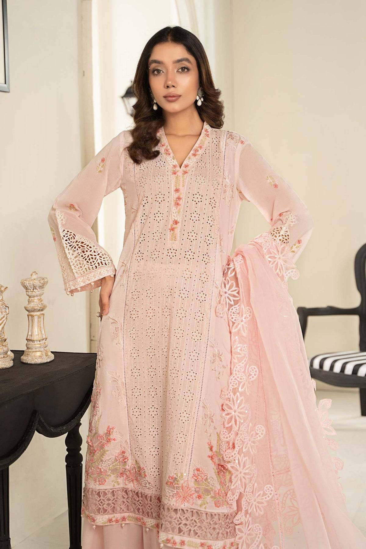 Maria B | Casual Pret 2024 | DW-EF24-05A - Pakistani Designer Dress - by Maria B | Type: Casuals - 100% Original at Saira Sultan