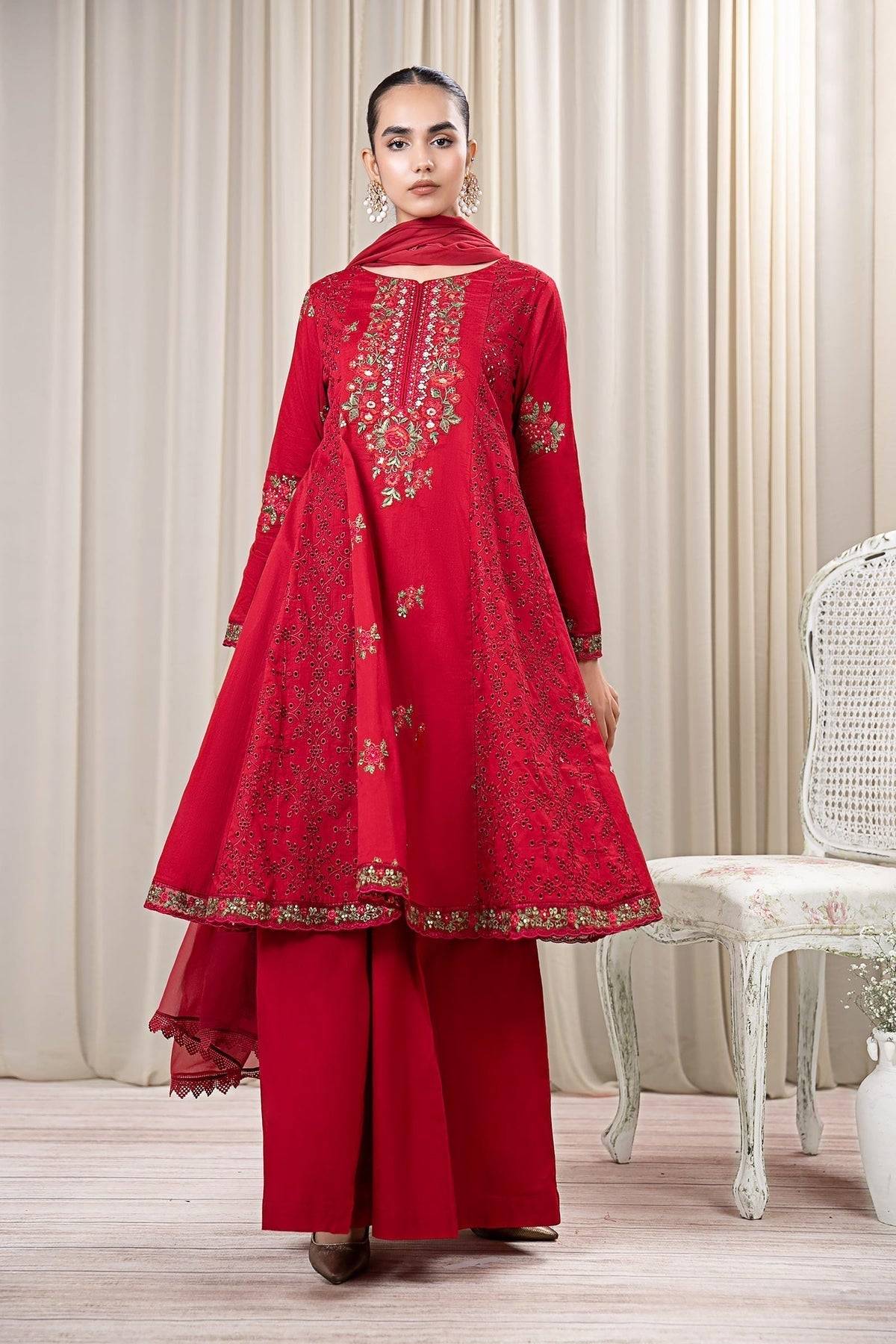 Maria B | Casual Pret 2024 | DW-EF24-08 - Pakistani Designer Dress - by Maria B | Type: Casuals - 100% Original at Saira Sultan