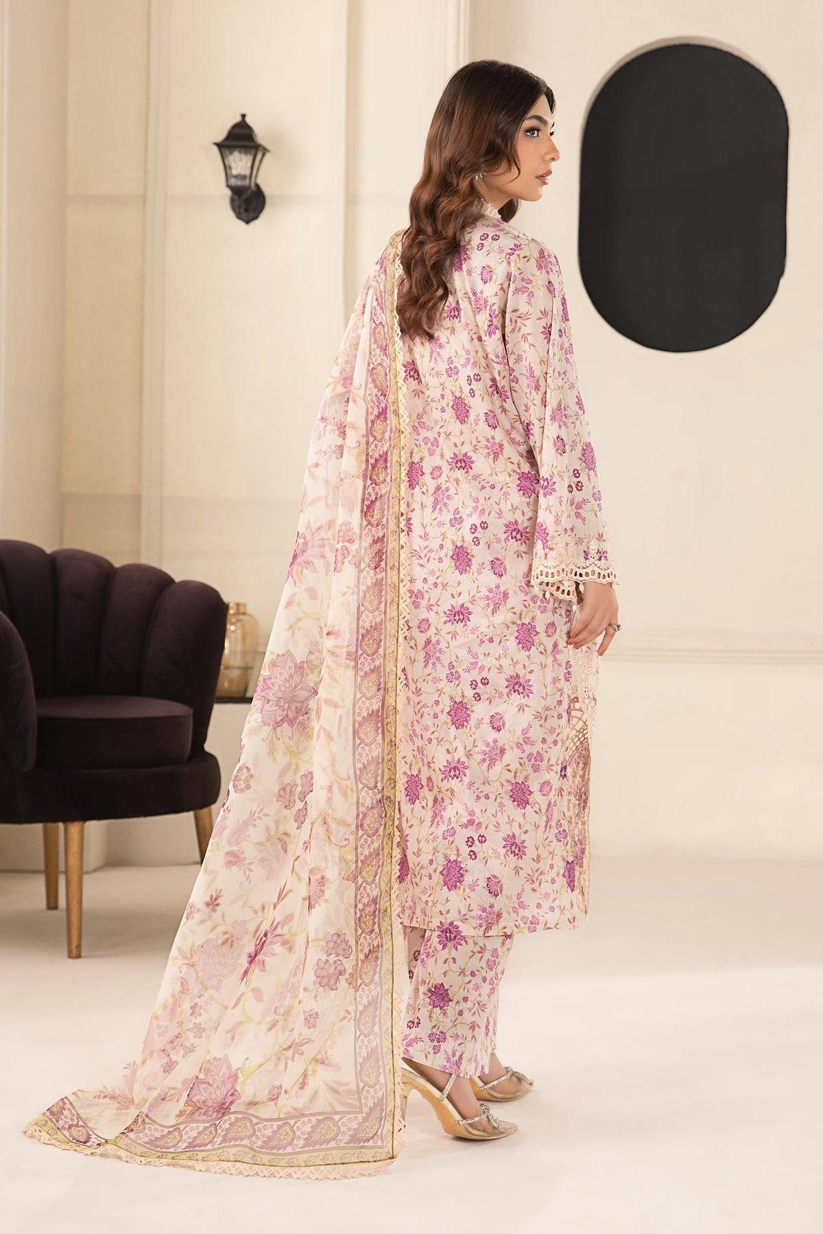 Maria B | Casual Pret 2024 | DW-EF24-108 - Pakistani Designer Dress - by Maria B | Type: Casuals - 100% Original at Saira Sultan