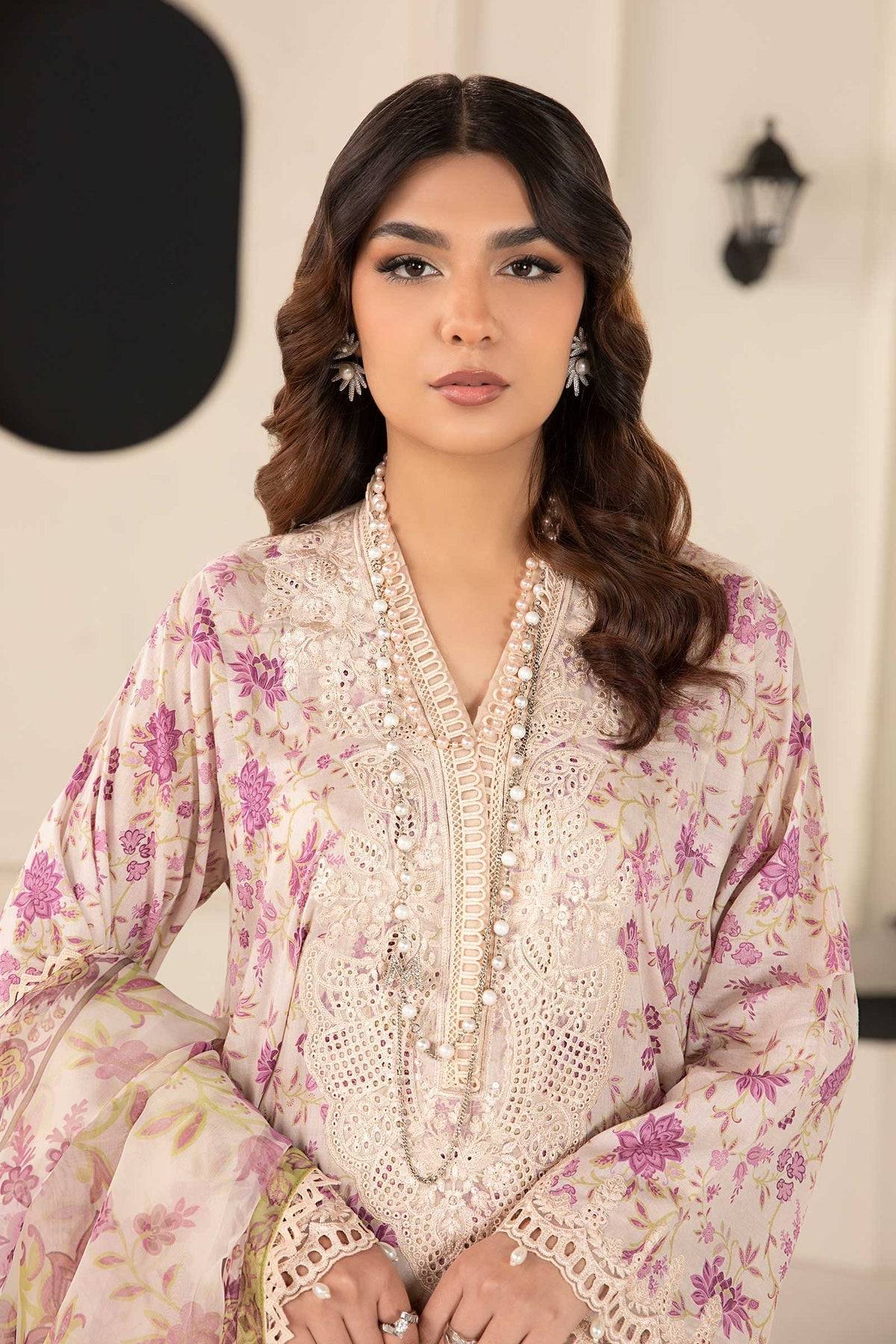 Maria B | Casual Pret 2024 | DW-EF24-108 - Pakistani Designer Dress - by Maria B | Type: Casuals - 100% Original at Saira Sultan