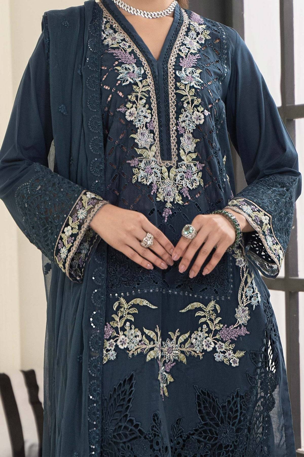 Maria B | Casual Pret 2024 | DW-EF24-17 - Pakistani Designer Dress - by Maria B | Type: Casuals - 100% Original at Saira Sultan