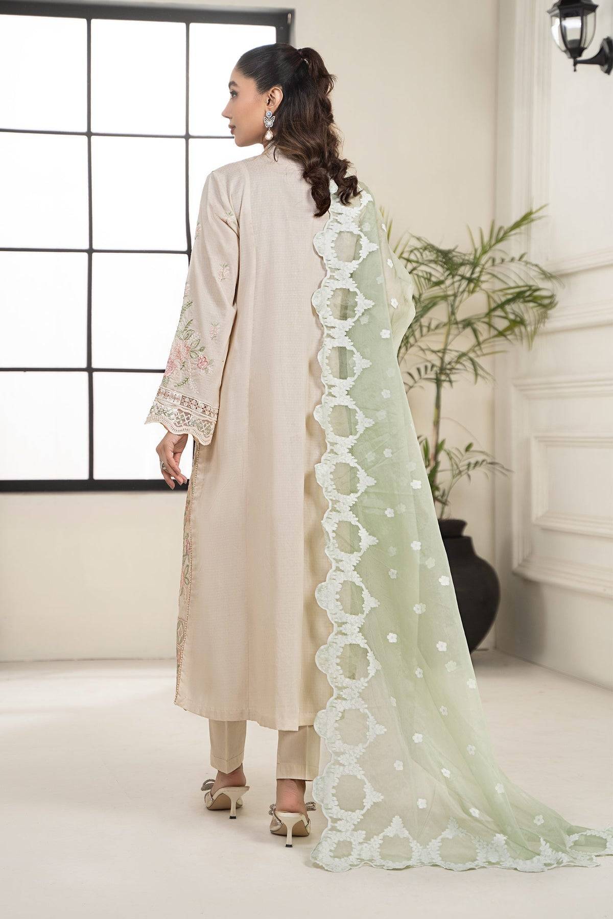 Maria B | Casual Pret 2024 | DW-EF24-33 - Pakistani Designer Dress - by Maria B | Type: Casuals - 100% Original at Saira Sultan
