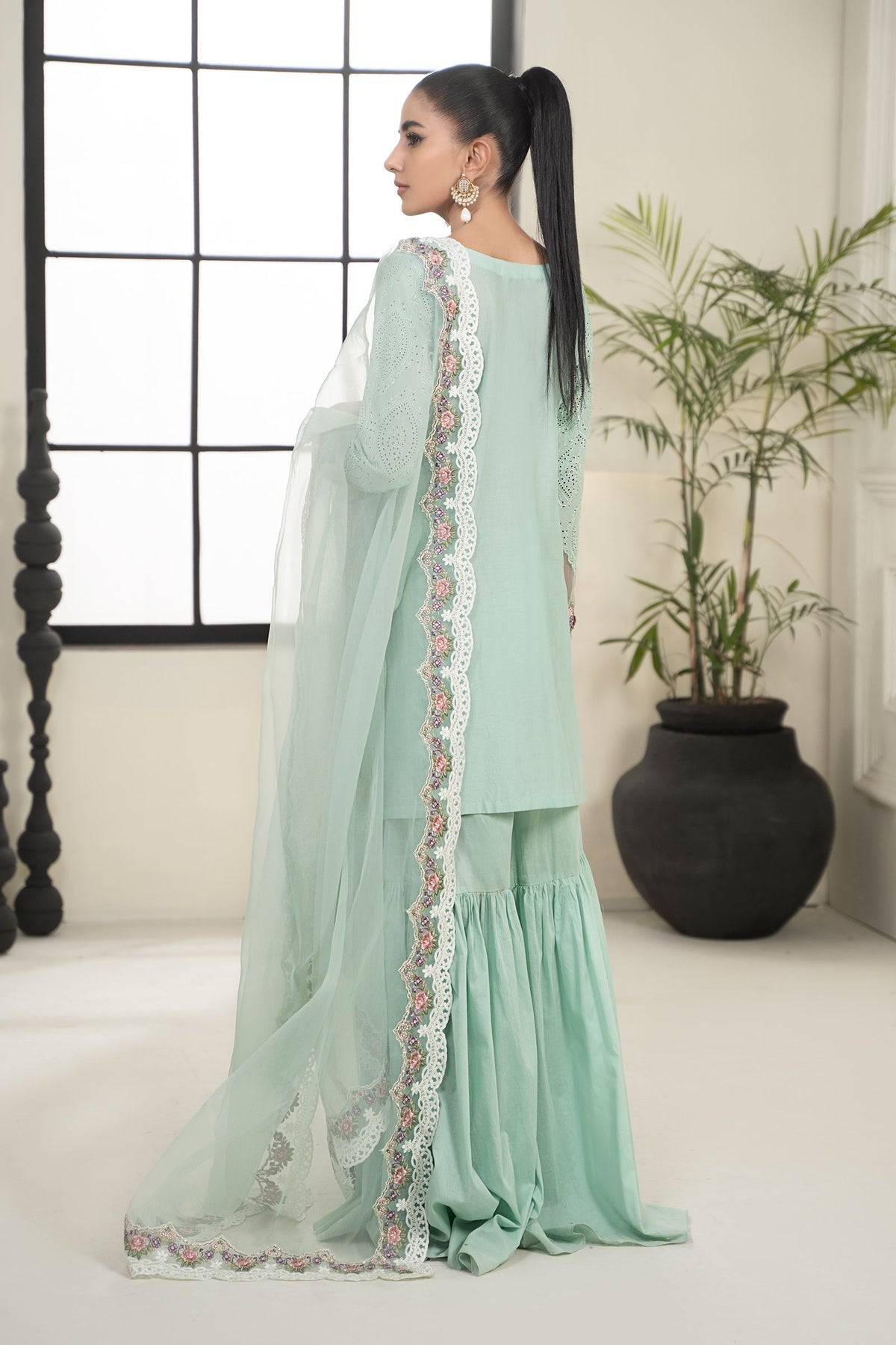 Maria B | Casual Pret 2024 | DW-EF24-48 - Pakistani Designer Dress - by Maria B | Type: Casuals - 100% Original at Saira Sultan