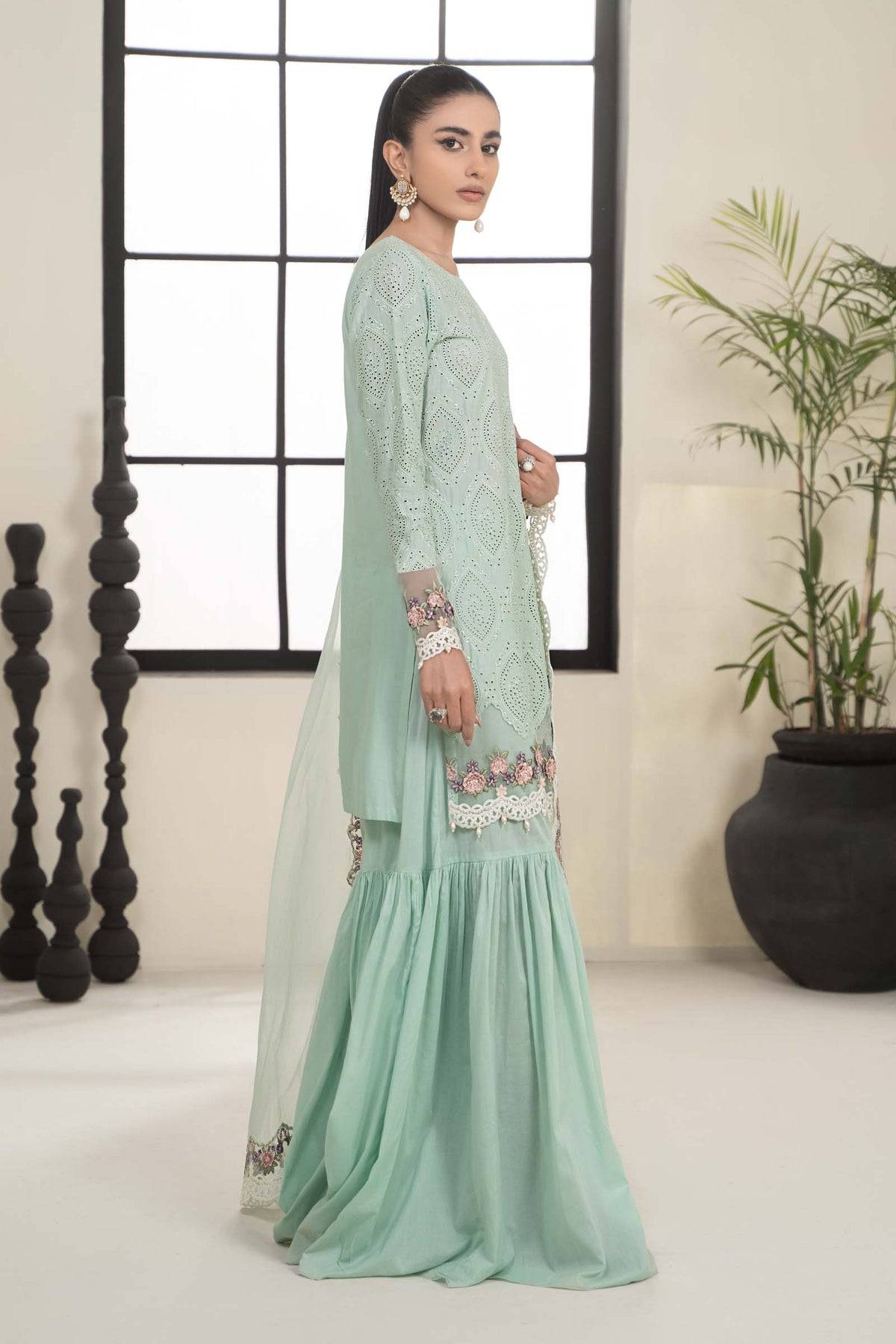 Maria B | Casual Pret 2024 | DW-EF24-48 - Pakistani Designer Dress - by Maria B | Type: Casuals - 100% Original at Saira Sultan