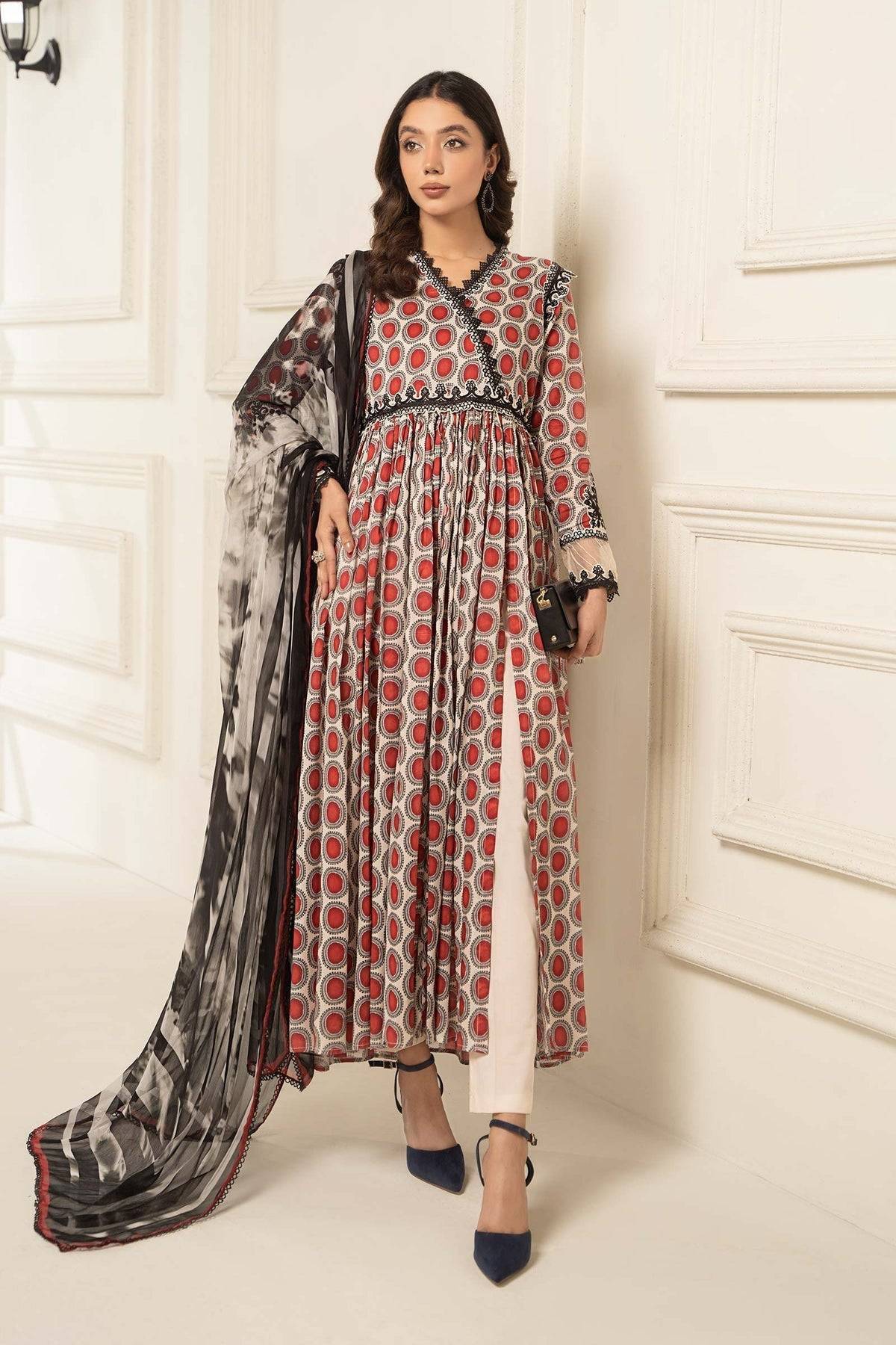 Maria B | Casual Pret 2024 | W-EF24-51 - Pakistani Designer Dress - by Maria B | Type: Casuals - 100% Original at Saira Sultan