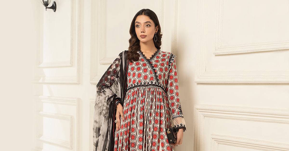 Maria B | Casual Pret 2024 | W-EF24-51 - Pakistani Designer Dress - by Maria B | Type: Casuals - 100% Original at Saira Sultan